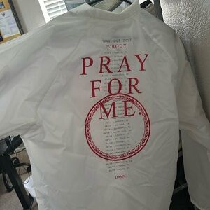 KENDRICK LAMAR DAMN TOUR 2017 MERCH WINDBREAKER